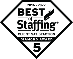 2016-2022 Best of Staffing - Client Satisfaction Diamond Award